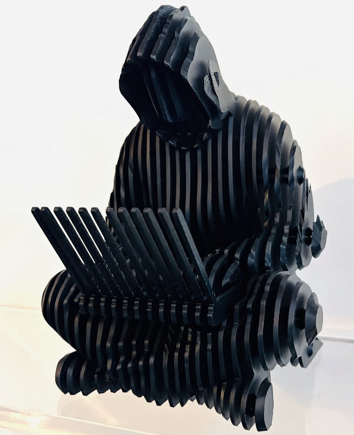 Ghost of Satoshi Nakamoto Statue – Bitcoin Crypto Art
